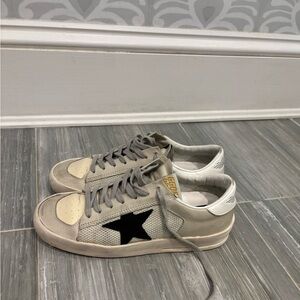 Golden Goose Stardan cream with black star 37